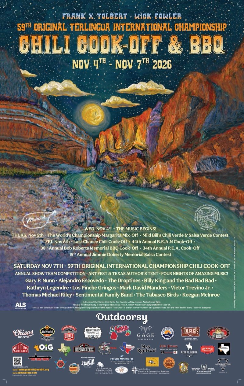 59th Annual Original Terlingua International Championship Chili Cook-Off